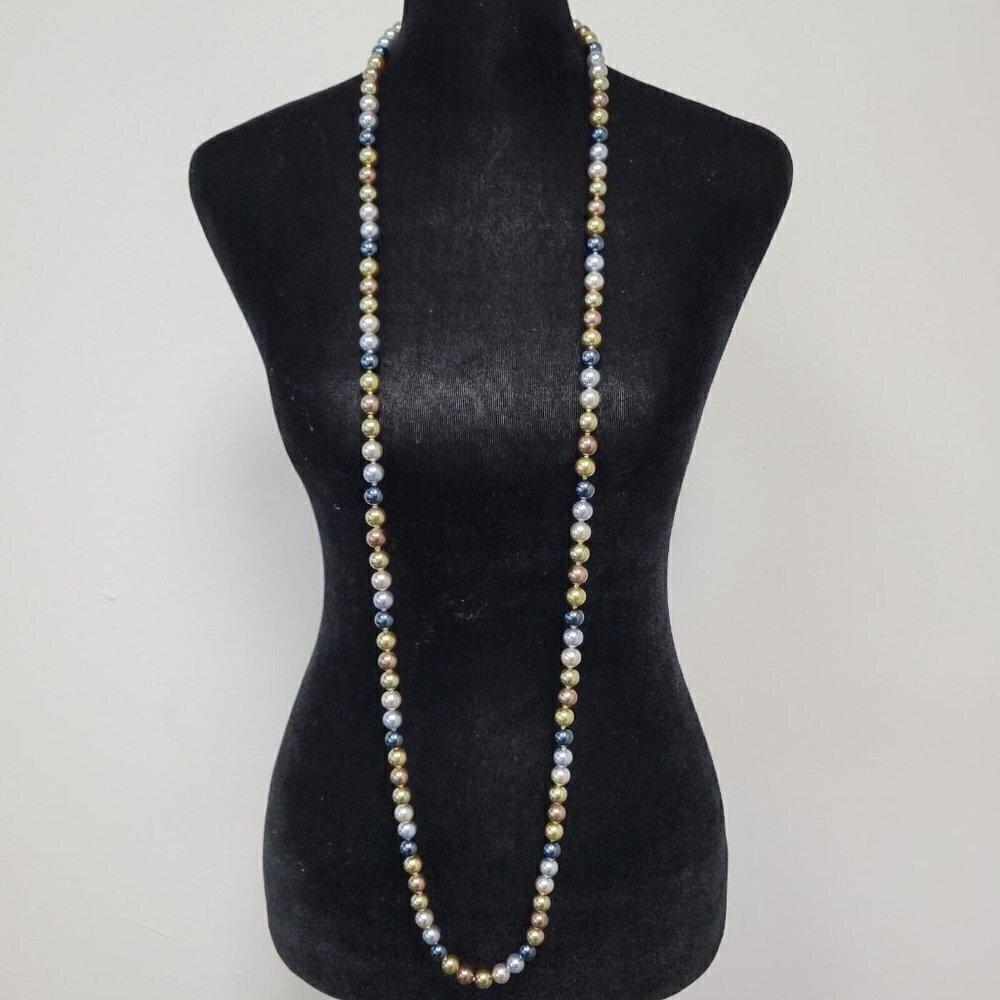 WOMEN'S Alfani Beads Necklace. 48" *****FLAWED *****